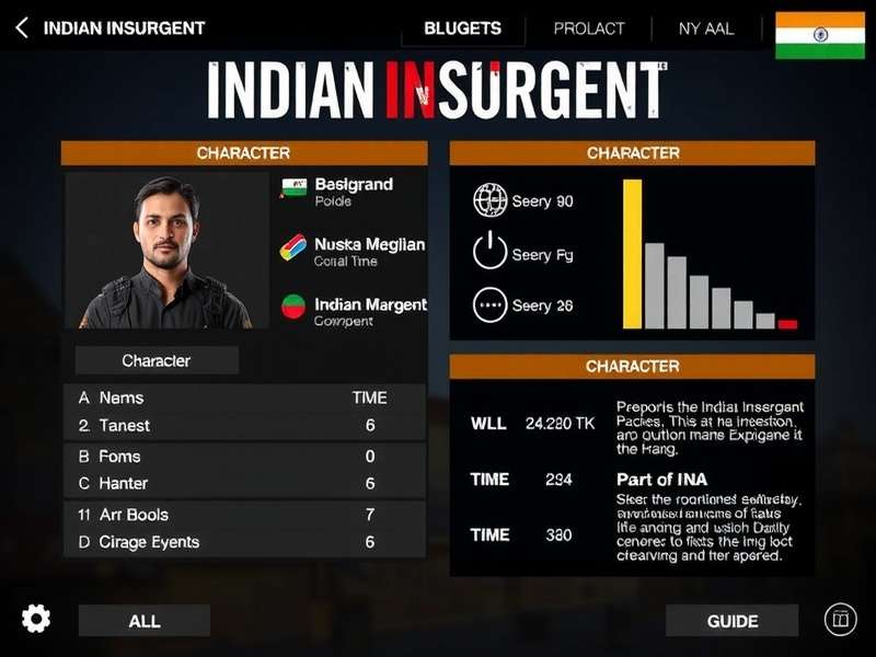 Indian Insurgent Strategy Guide Infographic
